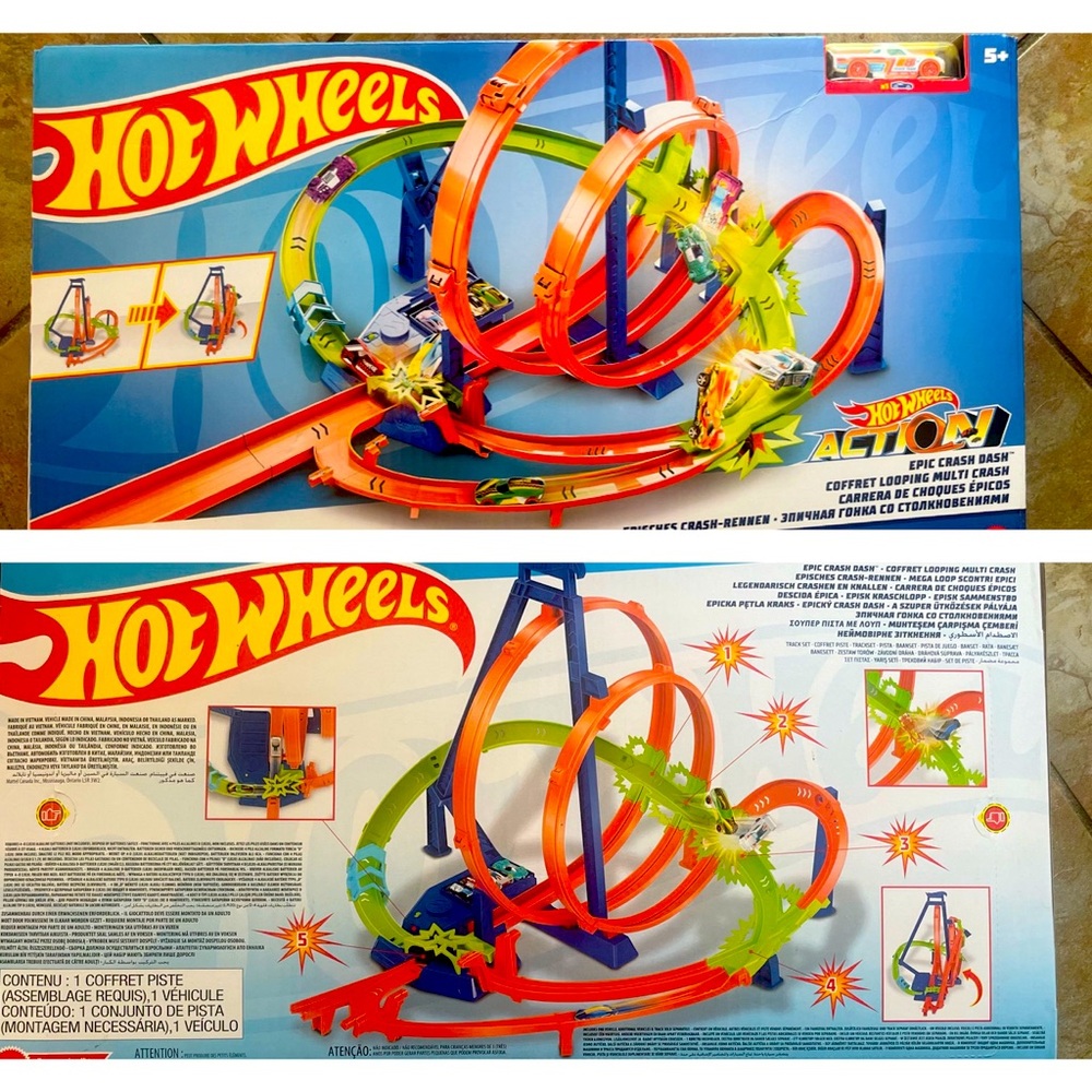 Hot Wheels Epic Crash Dash. New in Box